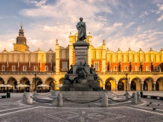 The main market square in Krakow